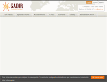 Tablet Screenshot of gadir.net